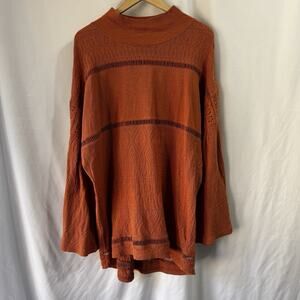 Free People Sunday Funday Tunic Sz Large Romantic Oversized Boho Peasant Hippie